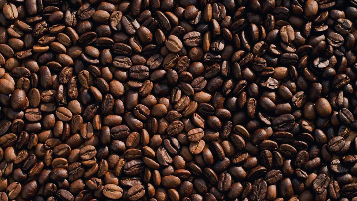 Geröstete Kaffeebohnen