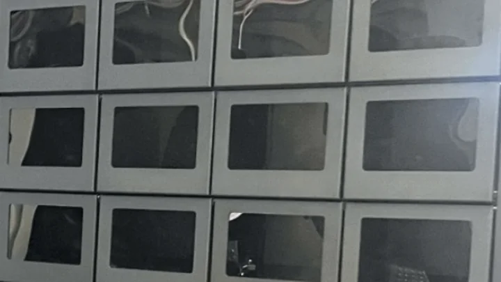 Fächer eines Klappenautomaten