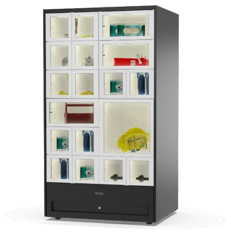 SandenVendo Matrix Locker – Schließfachautomat