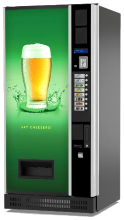 SandenVendo NarrowStack 8 – Schachtautomat
